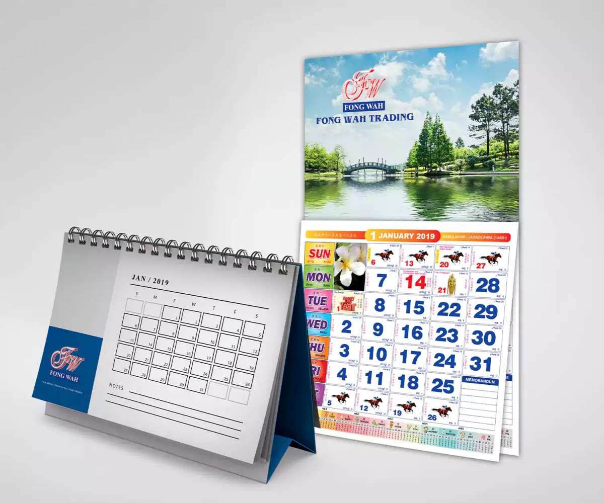 Calendars & Diaries printing services at IVM GRAPHICS, Sivakasi